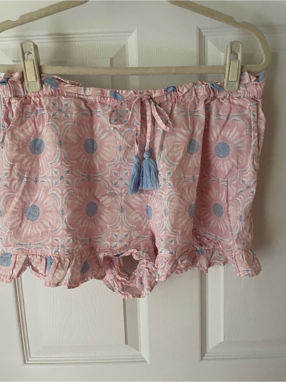 Bundle of *2* Rachel Zoe 100% cotton Pink Floral Lounge Shorts